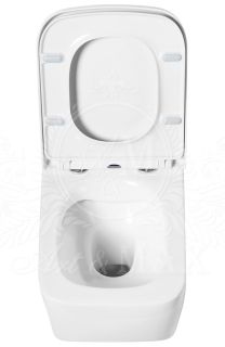 Подвесной унитаз Art&Max Liberty безободковый белый AM015CHR